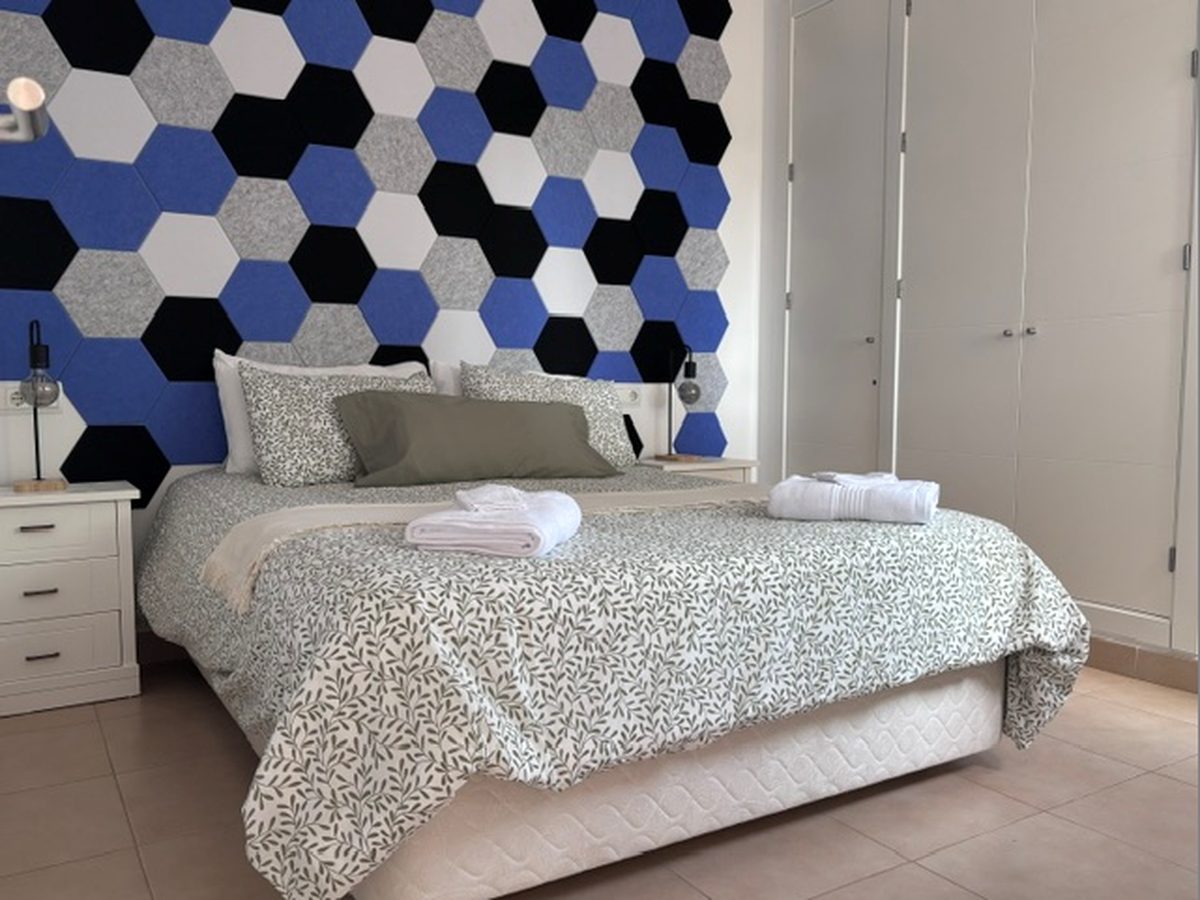 Bedroom two, double bed