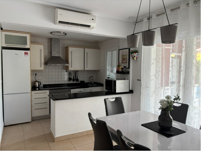 Kitchen and dining area