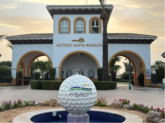 Mar Menor Golf Resort entrance